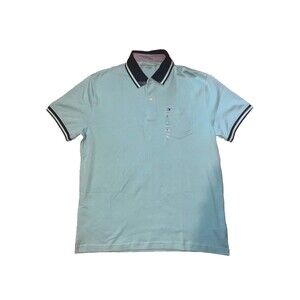 Tommy Hilfiger Men’s Polo T Shirt NWT size L Large 100% Cotton